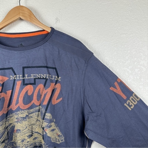 Disney Parks Star Wars Millennium Falcon Crew Neck Long Sleeve Top‎ Size Large - Picture 4 of 12